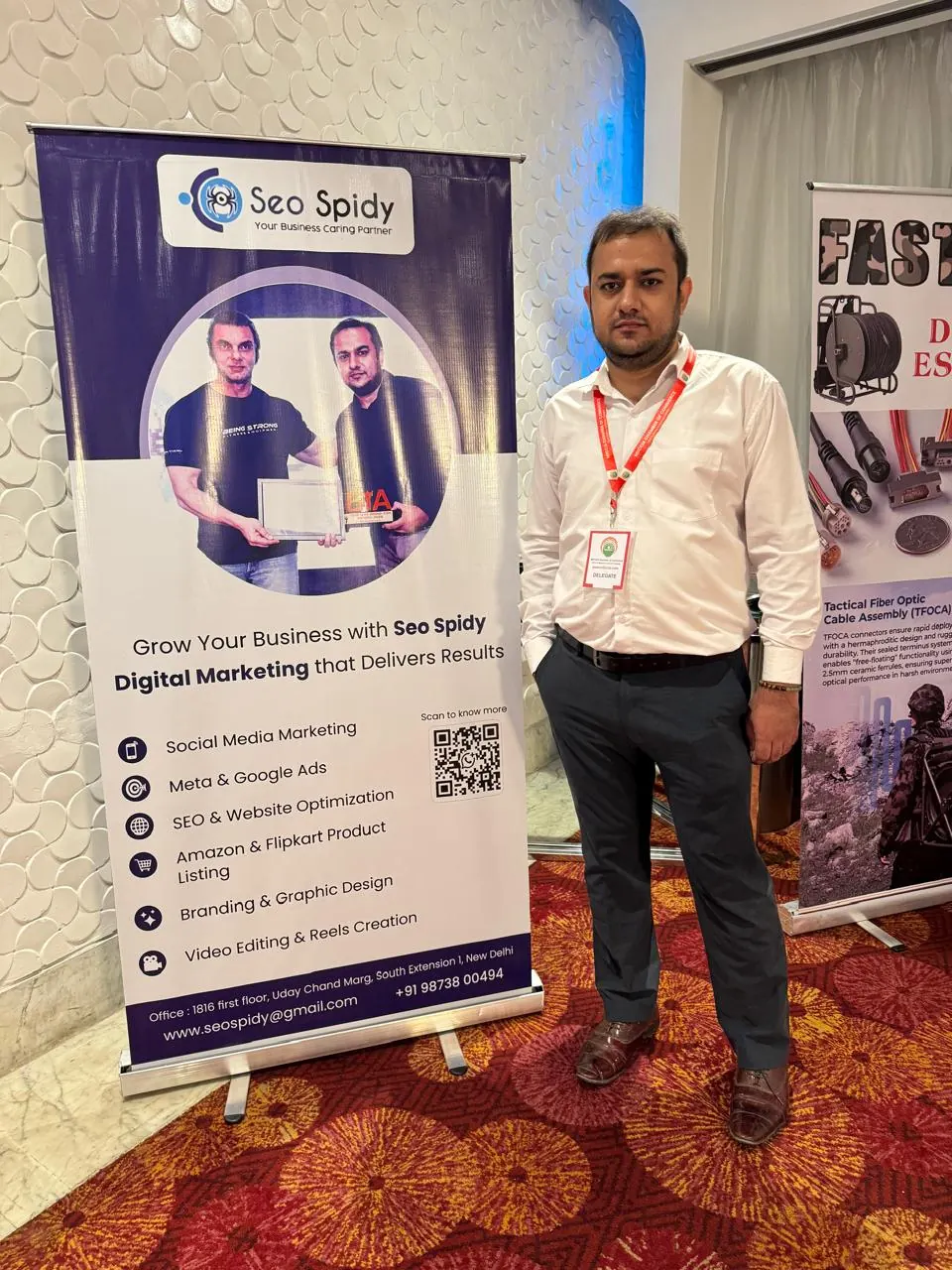 Rahul Sharma, founder of Seospidy Web Solution